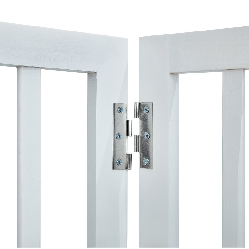 Taittuva puinen lemmikkiportti 3 paneelia 610 mm korkea 1530 mm leveä sisäkäyttöön