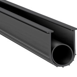 Autotallin oven kuminen alatiiviste 4 8 m U ja O muotoinen 9 5 cm leveä
