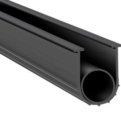 Autotallin oven kumitiiviste U O muoto 6 1 m 100 mm leveä