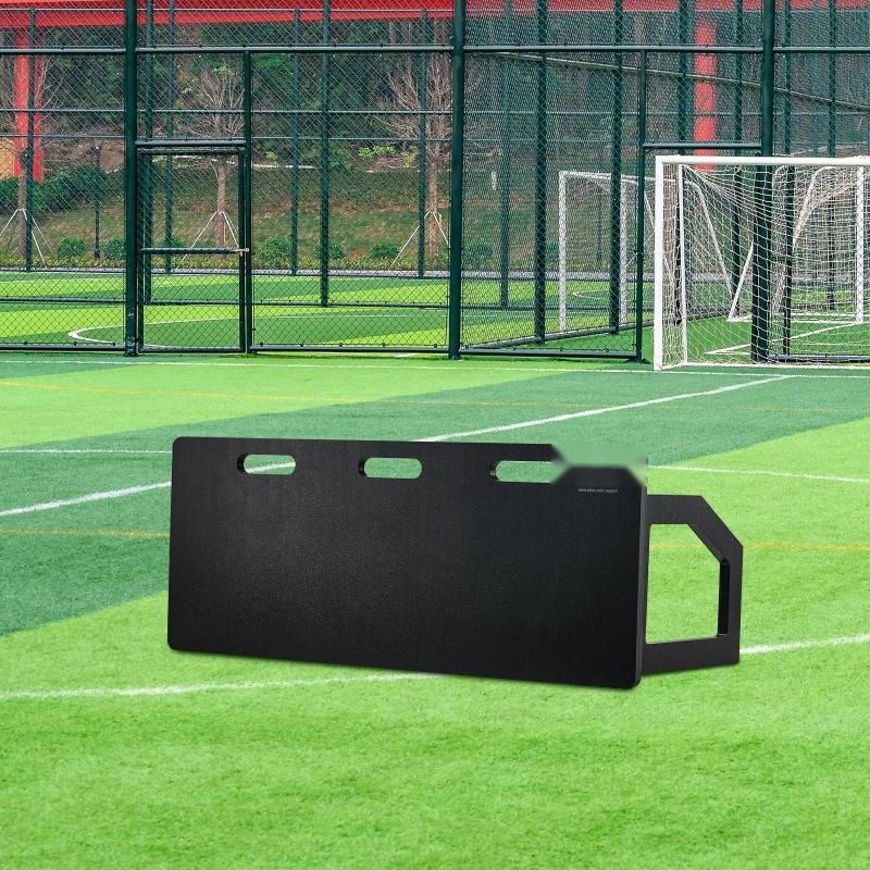 Jalkapallon paluutaulu 101,6 x 40,6 cm korkeatiheyksinen muovi taittuva säädettävillä kulmilla
