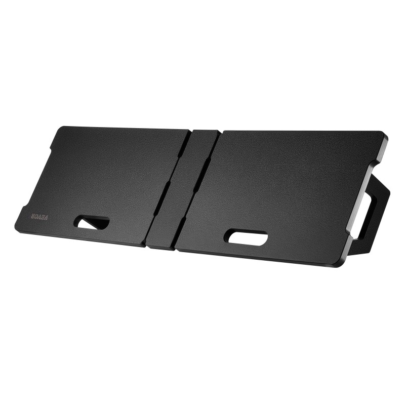 Jalkapallon palautuslevy korkeatiheyksisestä muovista 1150x330 mm taittuva kahdella kulmalla