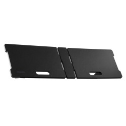 Jalkapallon palautuslevy korkeatiheyksisestä muovista 1150x330 mm taittuva kahdella kulmalla