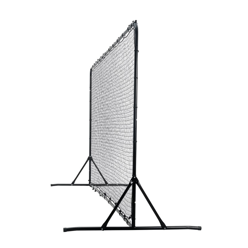 Jalkapallon palautusverkko rautarunko PE-verkko 12x6 jalkaa kantolaukku maakiilat
