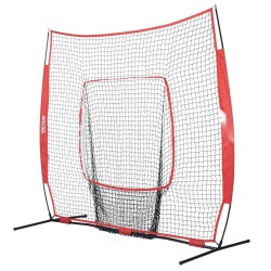 Harjoitusverkko baseballiin ja softballiin polyesteriverkko 213,4×213,4 senttimetriä