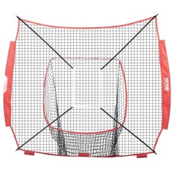 Harjoitusverkko polyesteri 7x7 jalkaa baseball ja softball harjoitteluun ilman runkoa