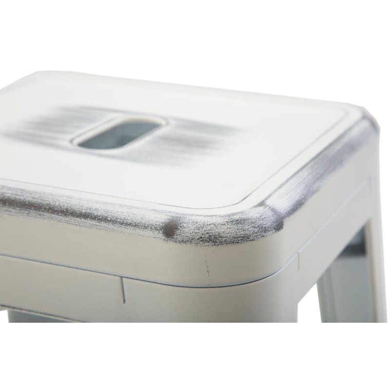 Joshua V2 teollinen baarijakkara pinottava metallinen moderni keittiötuoli