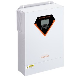Hybridiaurinkoinvertteri 5500W puhdas siniaalto 230V 48V akuille sisäänrakennettu 100A MPPT