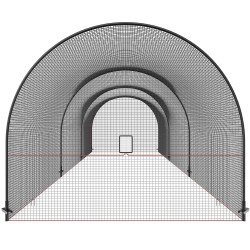 Lyöntihäkki 33 jalan täysin suljettu lasikuitutangot baseball ja softball harjoitteluun