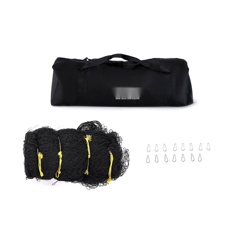 Lyöntiverkko solmittu 30-säikeisestä polyeteenistä pituus 35 jalkaa sisä- ja ulkokäyttöön kantolaukulla