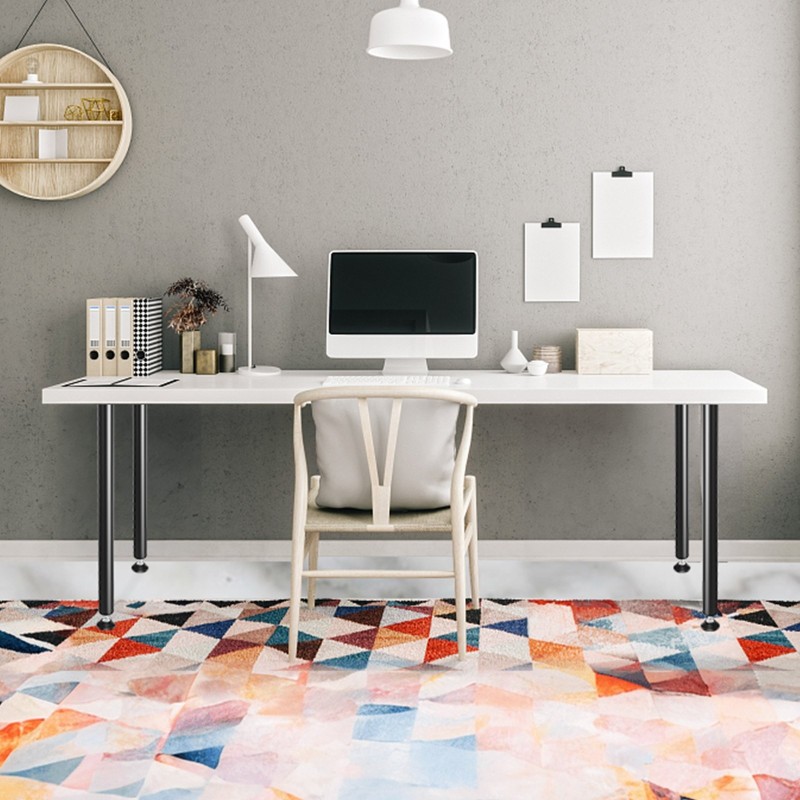 Pöydän jalat hiiliterästä 762 mm säädettävät 4 kpl 544 kg kantavuus