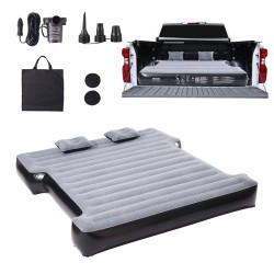 Lavapatja lava-autoon 5.5–5.8 ft kuvioitu nukkapinta PVC 2 tyynyä 12V ilmapumppu