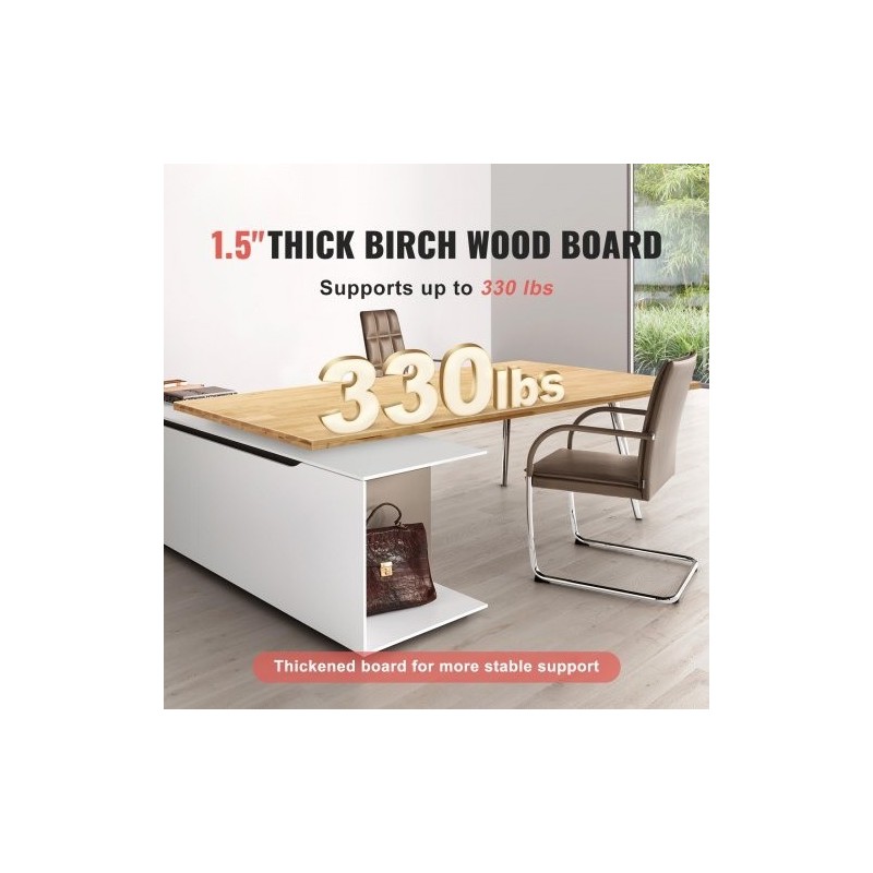 Pöytätaso vaahterapuu 1500×750 mm 38 mm kantavuus 150 kg