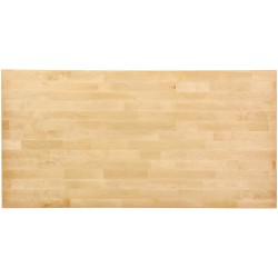 Pöytätaso vaahterainen yhden kappaleen 1200×750 mm 38 mm paksu 150 kg kantava