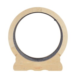 Kissan juoksupyörä koivu- ja haapamonikerrosvanerista 75 cm halkaisija irrotettava sisämatto