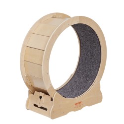 Kissan juoksupyörä koivu- ja haapamonikerrosvanerista 75 cm halkaisija irrotettava sisämatto