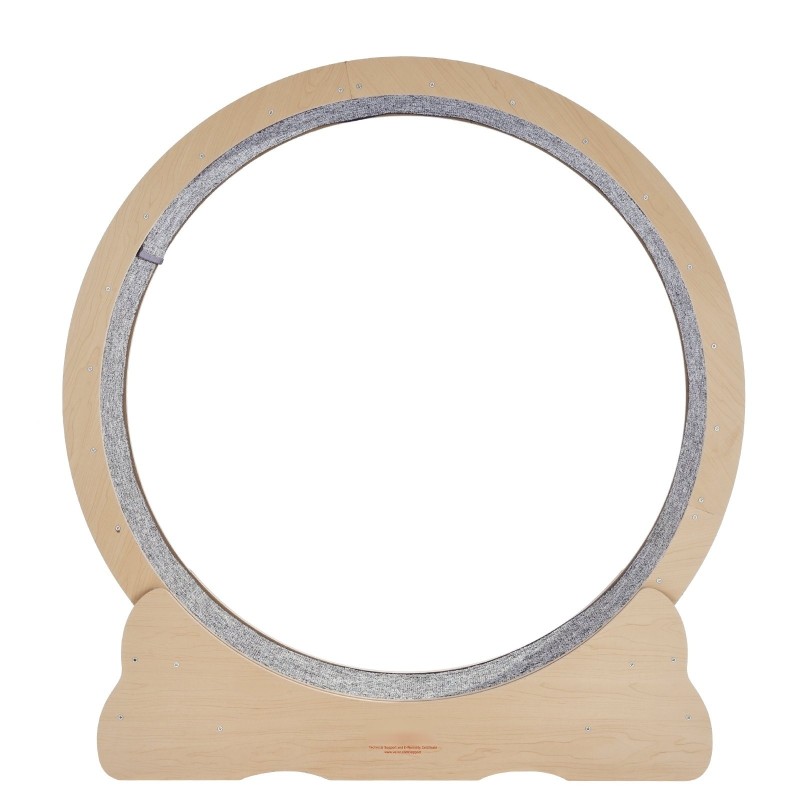 Kissan juoksupyörä puulevystä 110 cm ulkohalkaisija sisäkäyttöön irrotettava sisämatto sopii useimmille kissoille