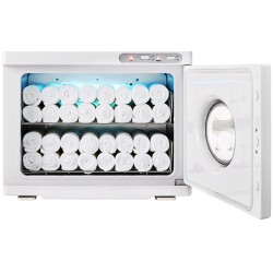 Pyyhelämmitin 23 l 50–60 pyyhettä 2 ruostumatonta teräskoria 6W UV-sterilointi läpinäkyvä ikkuna