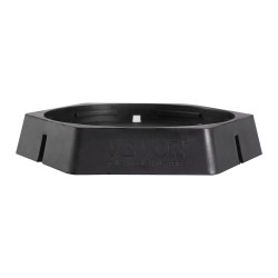 Tasauspalat kumiset 9 tuuman pyöreät tunkinjaloille 4 kpl matkailuvaunuille ja matkailuautoille