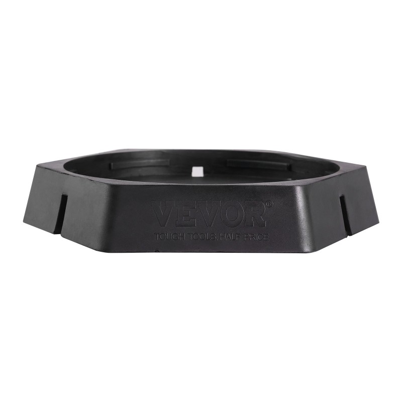 Kumiset tunkkijalkatyynyt 9 tuuman pyöreille tunkkijaloille 6 kpl 5000 paunan kantavuudella