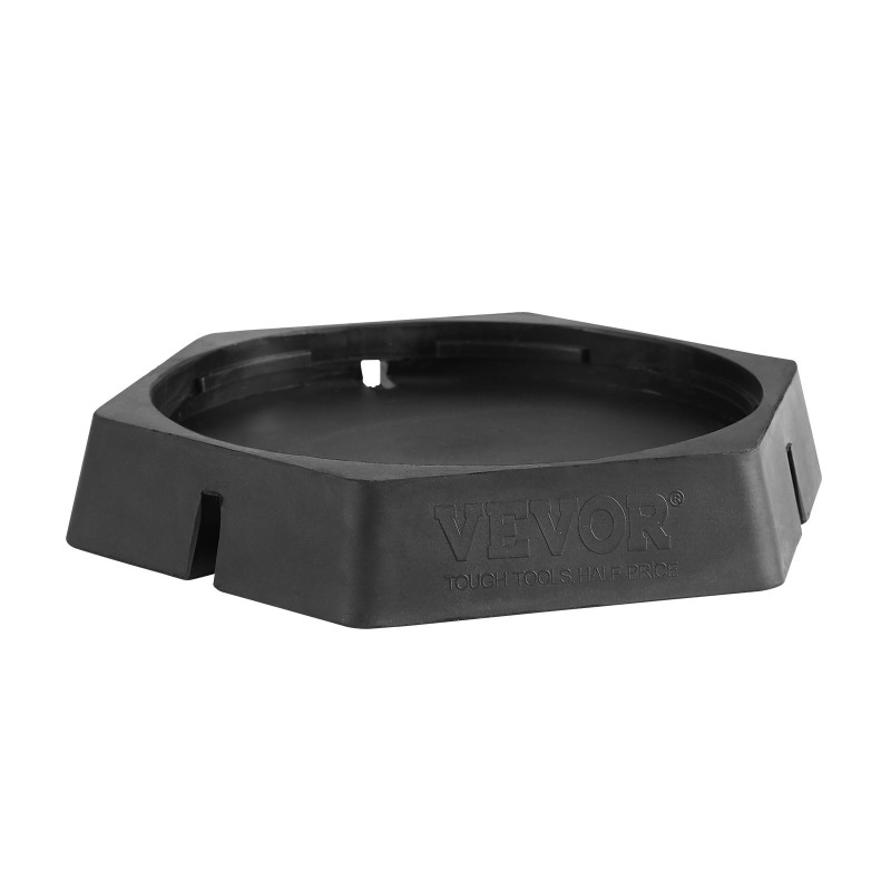 Kumiset tunkkijalkatyynyt 9 tuuman pyöreille tunkkijaloille 6 kpl 5000 paunan kantavuudella