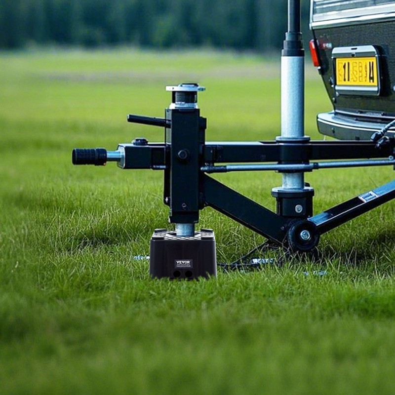 Perävaunun tunkkilohko PP-muovinen 152 mm korkeus 2,7 tonnin kantavuus 1 kpl