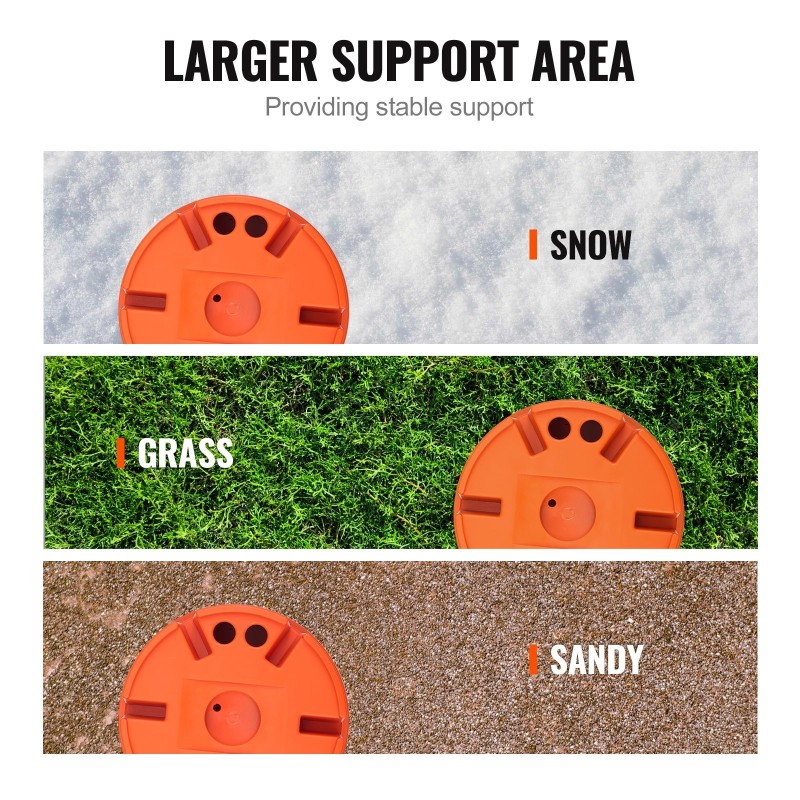 Tukipalikat polypropeeni 2 kpl pinottavat asuntovaunuille ja matkailuautoille