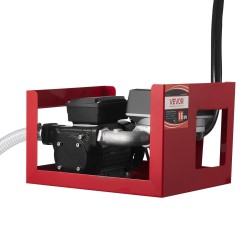 Polttoaineensiirtopumppu kuusikymmentä litraa minuutissa valurautainen pumppupää kuparimoottori mittarilla automaattipistoolilla