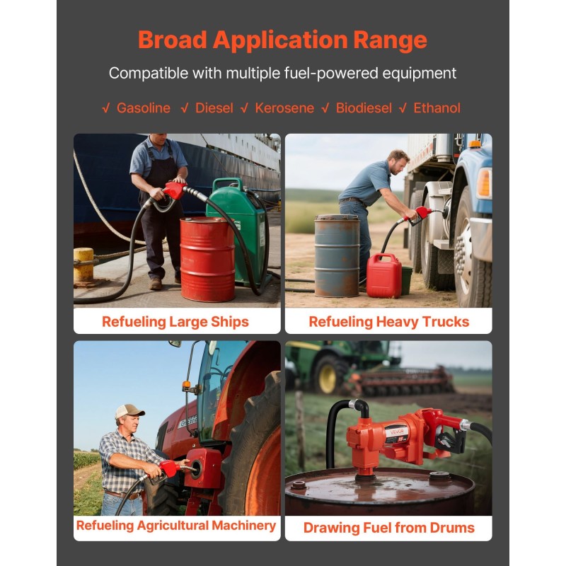 Polttoaineensiirtopumppu valurautainen runko kuparimoottori 57 l/min automaattipistooli poistoletku mukana