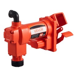 Polttoaineensiirtopumppu valurautainen runko kuparimoottori 57 l/min automaattipistooli poistoletku mukana