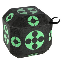 Jousiammuntataulu XPE-vaahtopinnalla 15x15 tuumaa ulkokäyttöön kevyt kantokahvalla