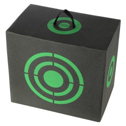 Jousiammuntatausta XPE-vaahtopinta 16x18 tuumaa kannettava musta ammuttavissa kaikilta sivuilta