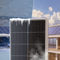 Monokideaurinkopaneelisarja 100W 12V lataussäätimellä IP68 ulkokäyttöön matkailuautoihin veneisiin mökille