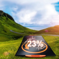 Taitettava 200W monikideaurinkopaneeli IP67 vesitiivis virtalähteisiin yhteensopiva retkeilyyn