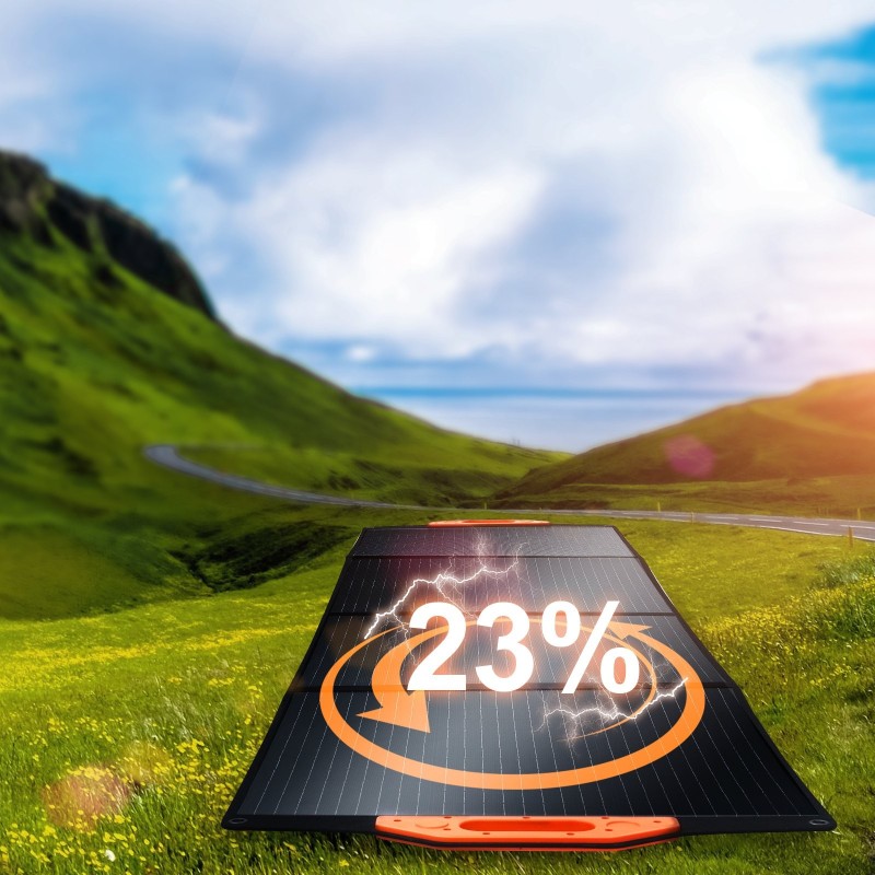 Taitettava 200W monikideaurinkopaneeli IP67 vesitiivis virtalähteisiin yhteensopiva retkeilyyn