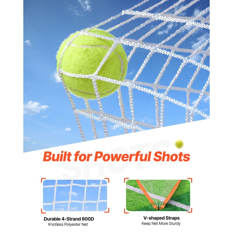 Lacrosse-maali rautarunkoinen 4 x 4 jalkaa taitettava nuorten harjoituksiin