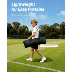 Lacrosse-maali rautarunkoinen 4 x 4 jalkaa taitettava nuorten harjoituksiin