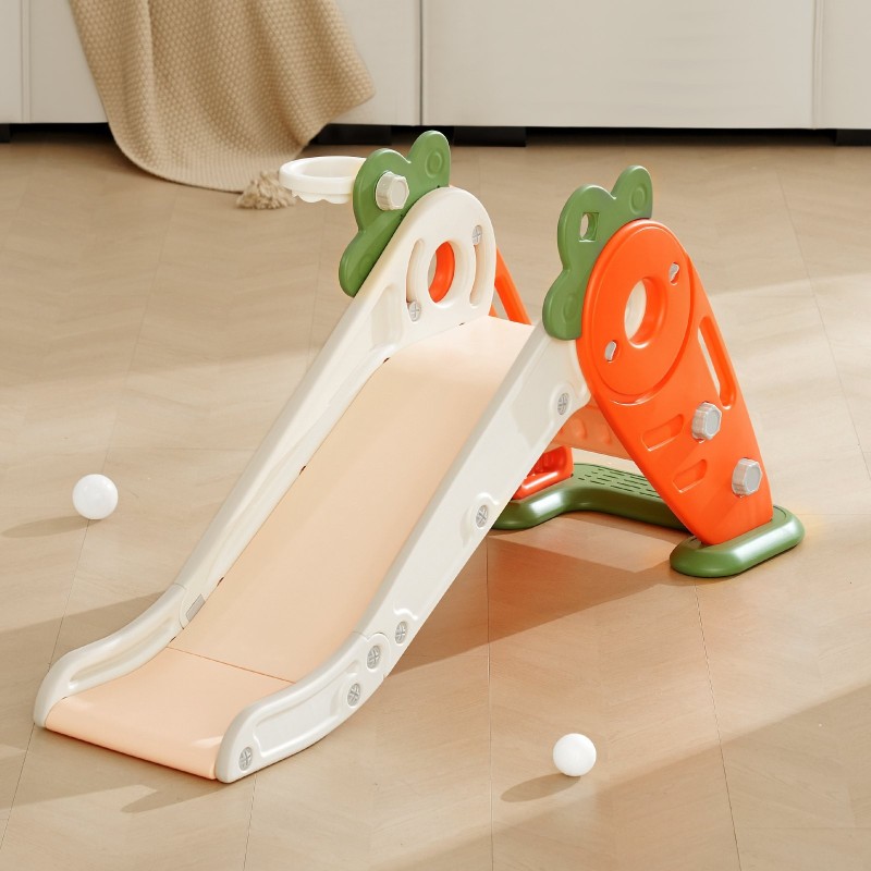 Liukumäki HDPE-muovinen 106,7 cm beige sisä- ja ulkokäyttöön enintään 40 kg