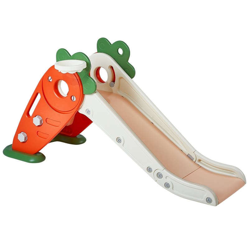 Liukumäki HDPE-muovinen 106,7 cm beige sisä- ja ulkokäyttöön enintään 40 kg