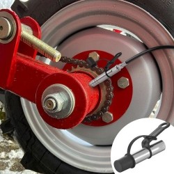 Rasvaprässin 1/8-tuumainen NPT-liitin jousiteräs, 3-leukainen, 2 kpl