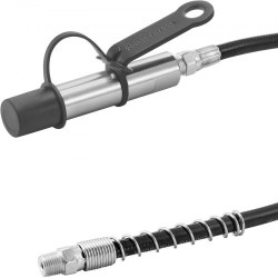 Rasvaprässin 1/8-tuumainen NPT-liitin jousiteräs, 3-leukainen, 2 kpl