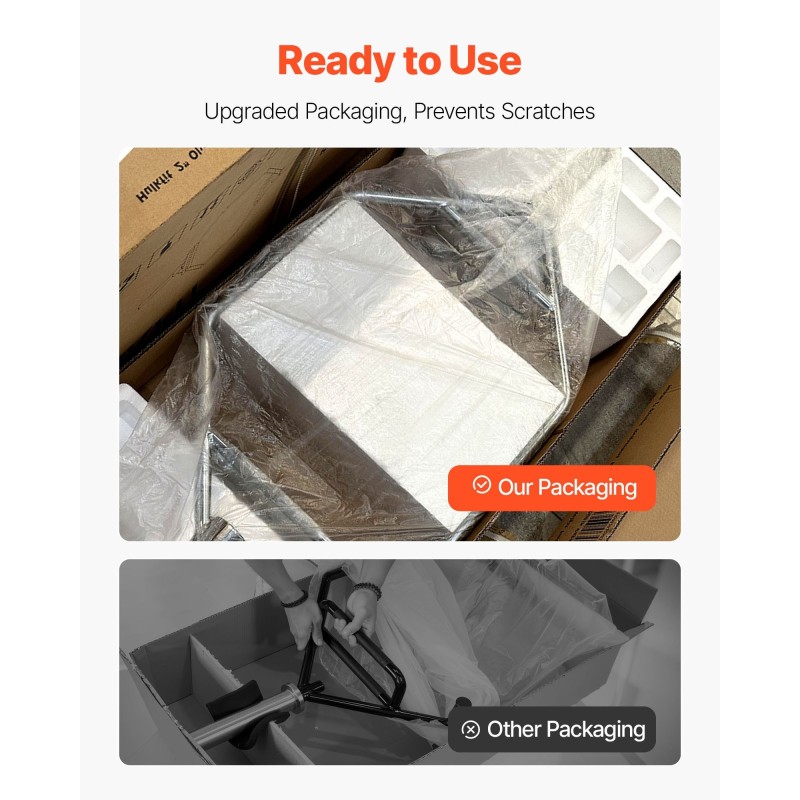 Kuusikulmainen terästanko 50 mm keskireikä 360 kg karhennetut kahvat