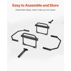 Kuusikulmainen tanko teräs 50 mm holkit 240 kg musta