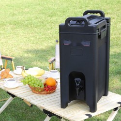 Eristetty juoma-annostelija LDPE 18,9 l elintarvikekelpoinen 23 mm PU eriste kaksivaiheisella hanalla