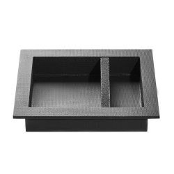 Upotettava suihkulokero XPS 40 6 50 8 10 2 cm siirrettävä välitaso vesitiivis musta