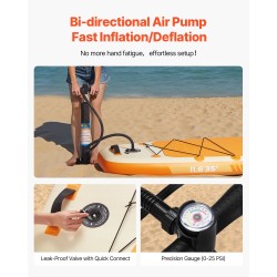 Ilmatäytettävä SUP-lauta 3,53 m 89 cm 15 cm sotilastason kestävä materiaali