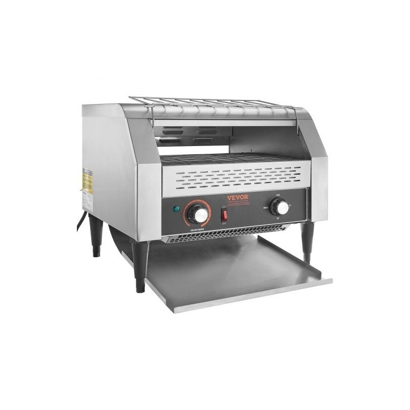 Kuljetinleivänpaahdin ruostumattomasta teräksestä yli 450 viipaletta tunnissa ammattikeittiöön