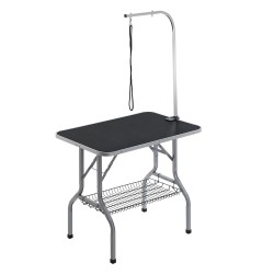 Trimmauspöytä ruostumatonta terästä 915 x 610 mm taittuva keskikokoisille ja pienille koirille