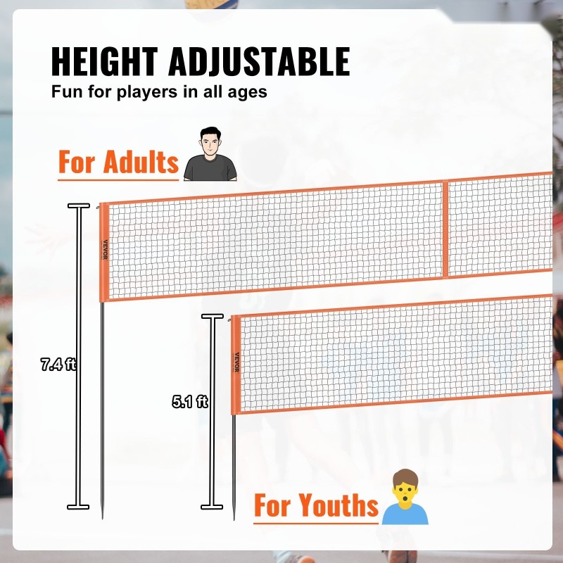 nelisuuntainen ulkoverkkosetti teräsrunko polyeteeniverkko säädettävä korkeus kahteen tasoon kantolaukku