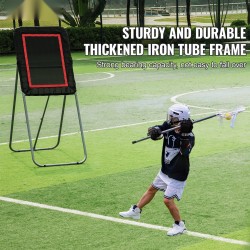 Monilajipalautusverkko teräsrunko PVC-pintakangas 914x1219 mm kokoontaitettava säädettävä kulma