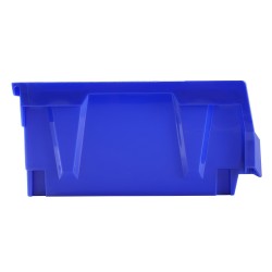PP-muoviset pinoitettavat säilytyslaatikot 276×279×128 mm 6 kpl sininen ja punainen